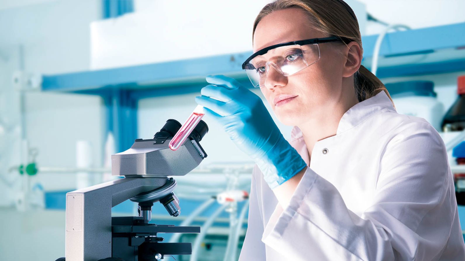 R&D working on chemical substances