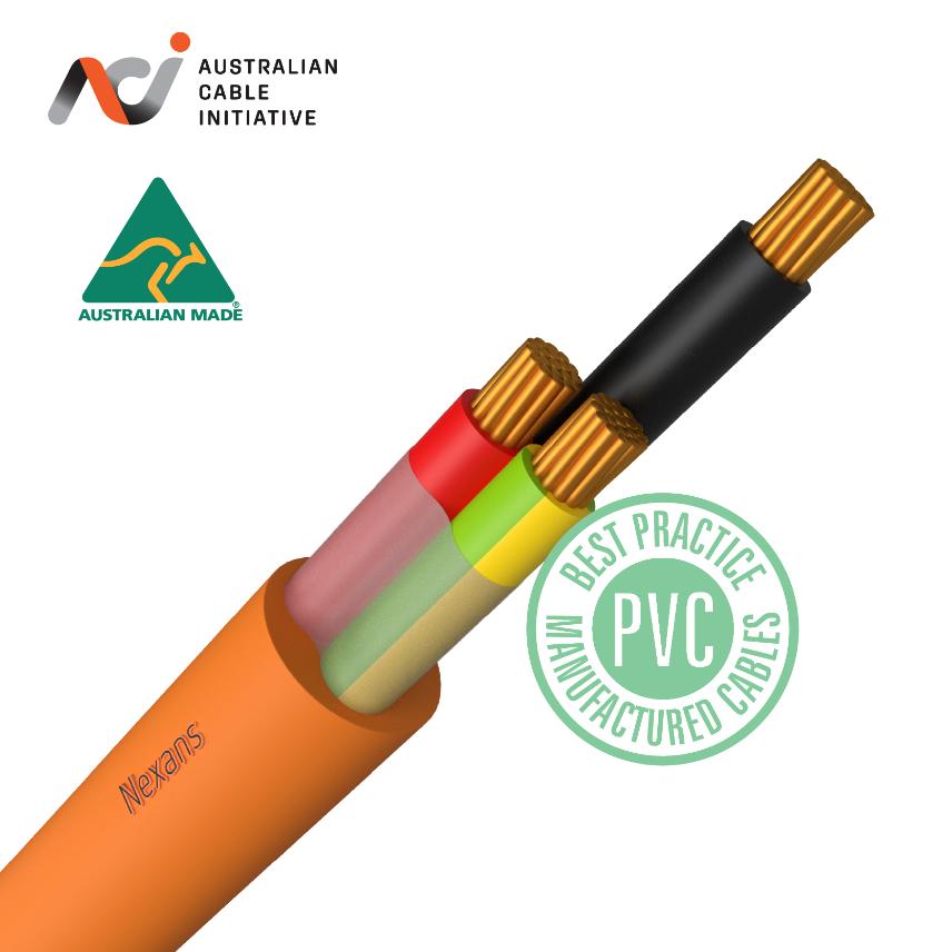PVC Orange Circular 2C+E & 3C+E (450/750V & 0.6/1kV)