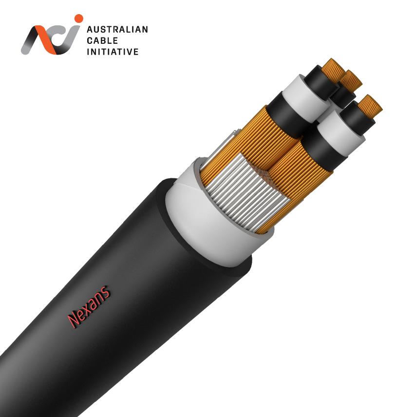 12.7/22kV Three Core Underground Residential Distribution