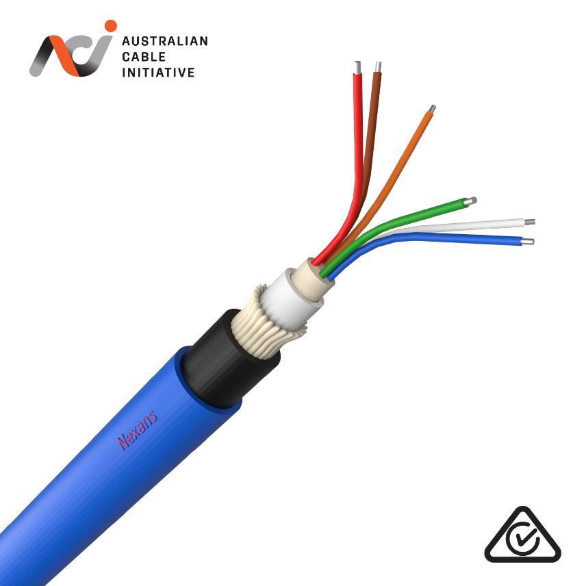 Optical fibre - Nylon underground