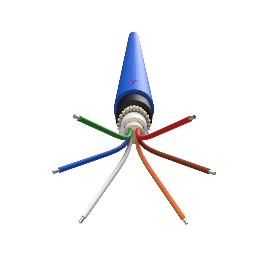 Optical fibre - Nylon underground