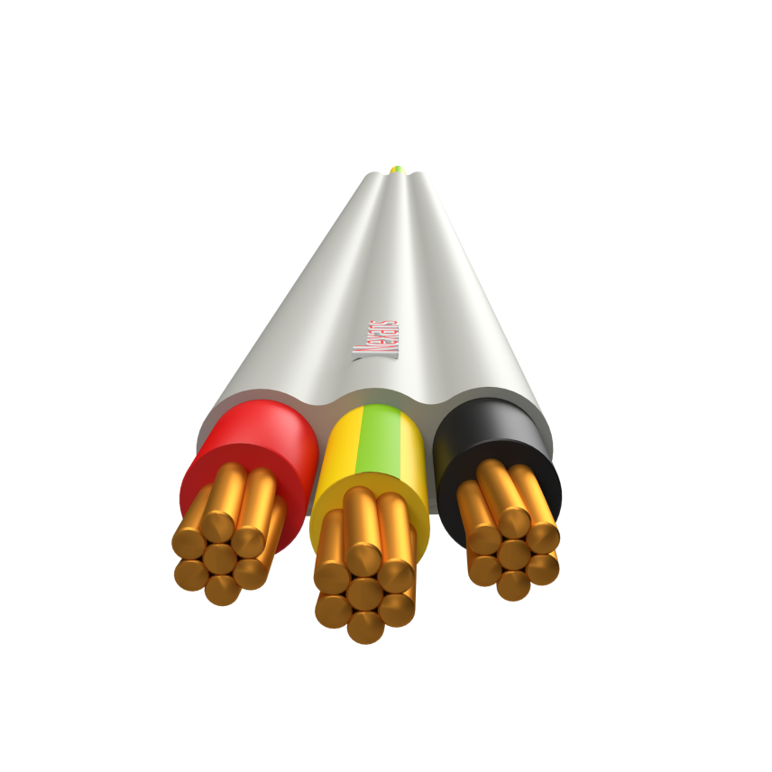 PVC Flat (TPS) 2 Core + Earth & 3 Core + Earth