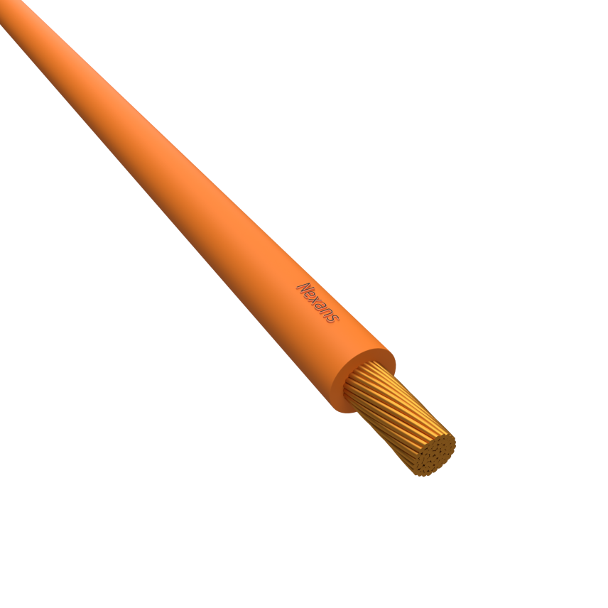 1X0.75mm2 Powerlex Orange