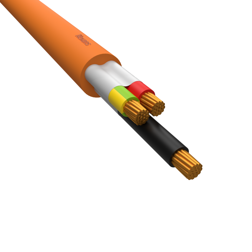 XLPE/PVC 2C+E & 3C+E 0.6/1kV Circular