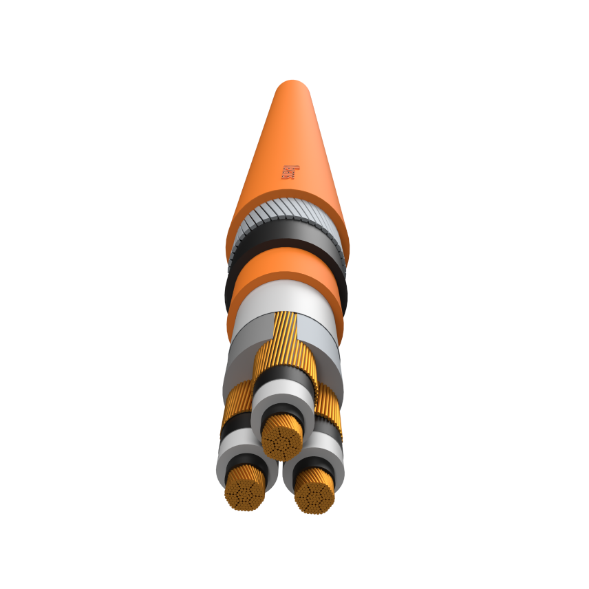 6.35/11kV Three Core SWA