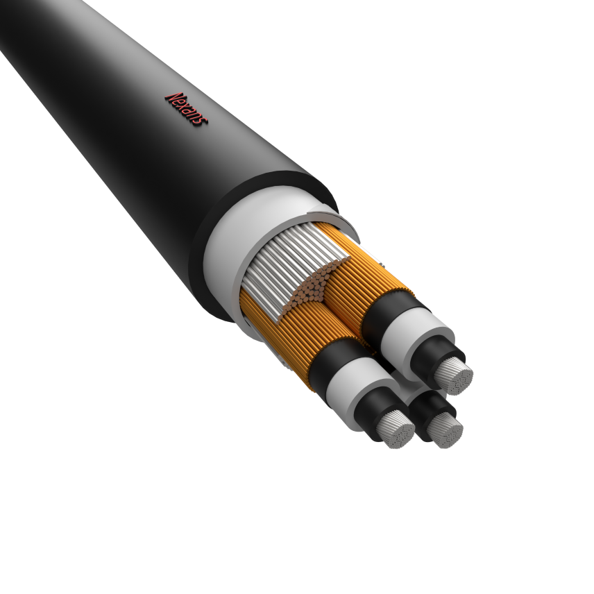 12.7/22kV Three Core Underground Residential Distribution