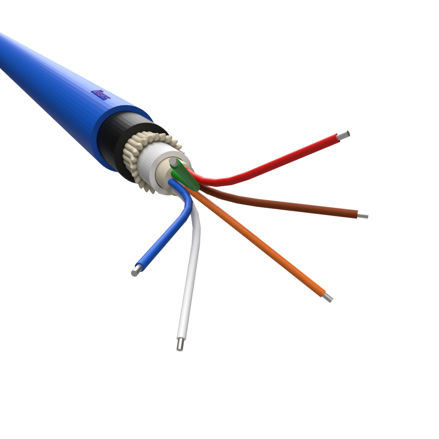 Optical fibre - Nylon underground