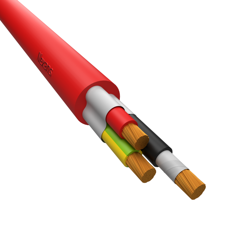 2 Core + Earth 2.5mm2 0.6/1.0kV Alsecure Plus Multicore